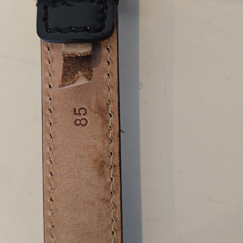 KHAITE Julius Small Leather Belt, Small, 85 (34") - Picture 6 of 9